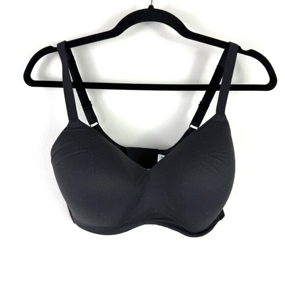 Wacoal 36DD Black T-Shirt Bra Full Coverage Everyday Smooth Support - Picture 1 of 5